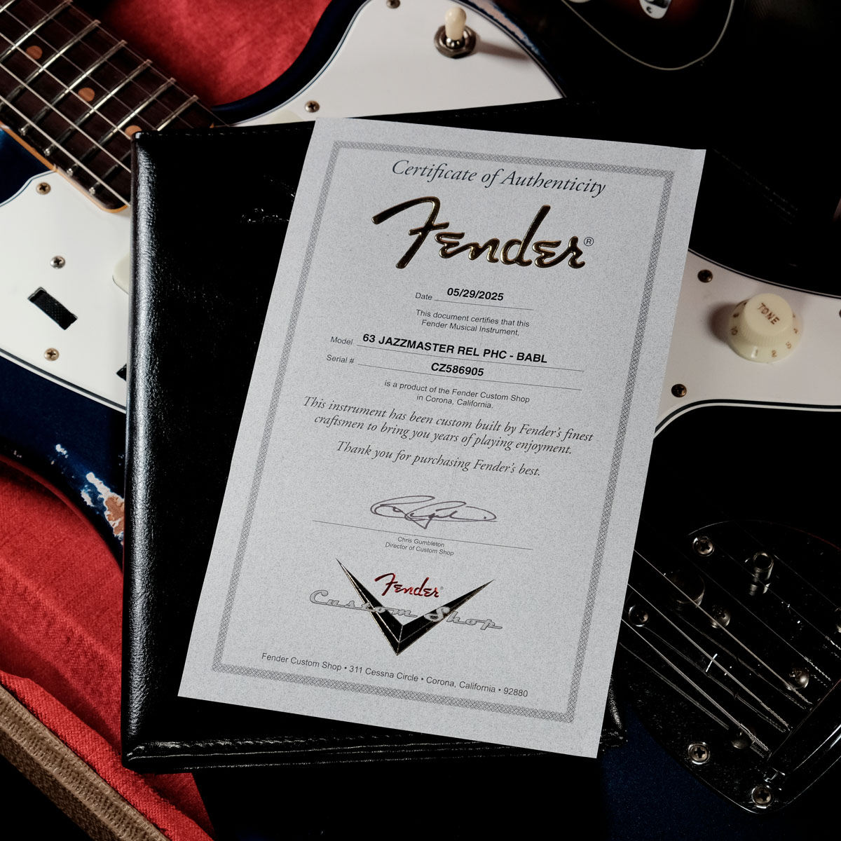 ジャム Fender Custom Shop / Time Machine Collection 1963 Jazzmaster