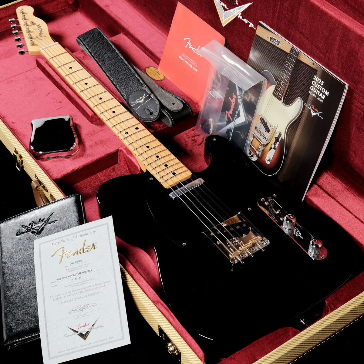 Fender Custom Shop / Limited Edition 1951 Nocaster NOS Black