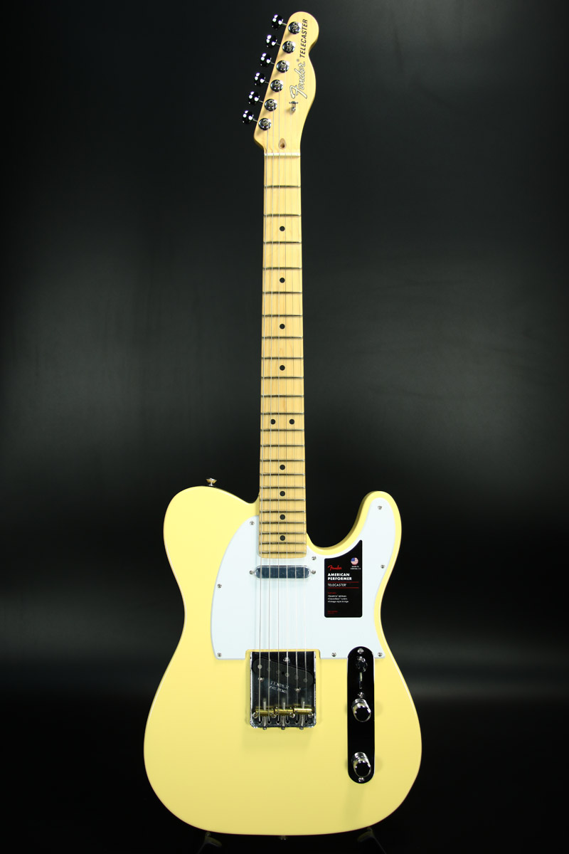 Fender / American Performer Telecaster Maple Vintage White Fender / American Performer Telecaster Maple Vintage White