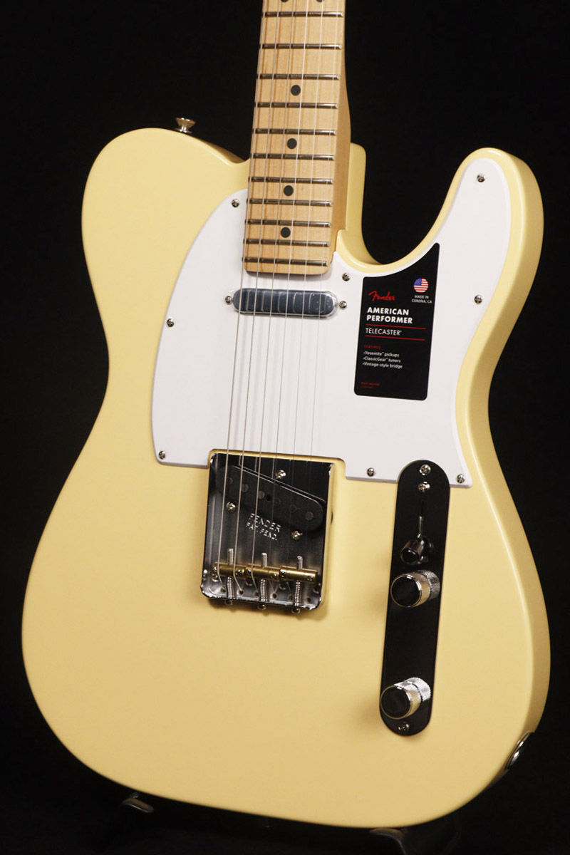 Fender USA / American Performer Telecaster Maple Vintage White ≪S/N:US23105344≫ 【心斎橋店】