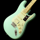 Fender USA / American Performer Stratocaster HSS Maple Fingerboard Satin Surf Green S/N:US240029367