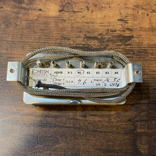 Toneism Pickups / VOHB #0 Black AlnicoⅤ 7.6kΩ【S/N 2 0136