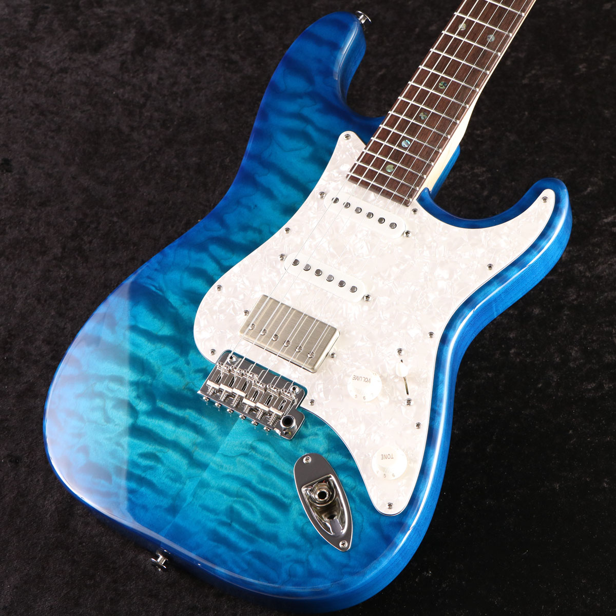 suhr / Custom Classic S Quilt Maple Top Bahama Blue Burst