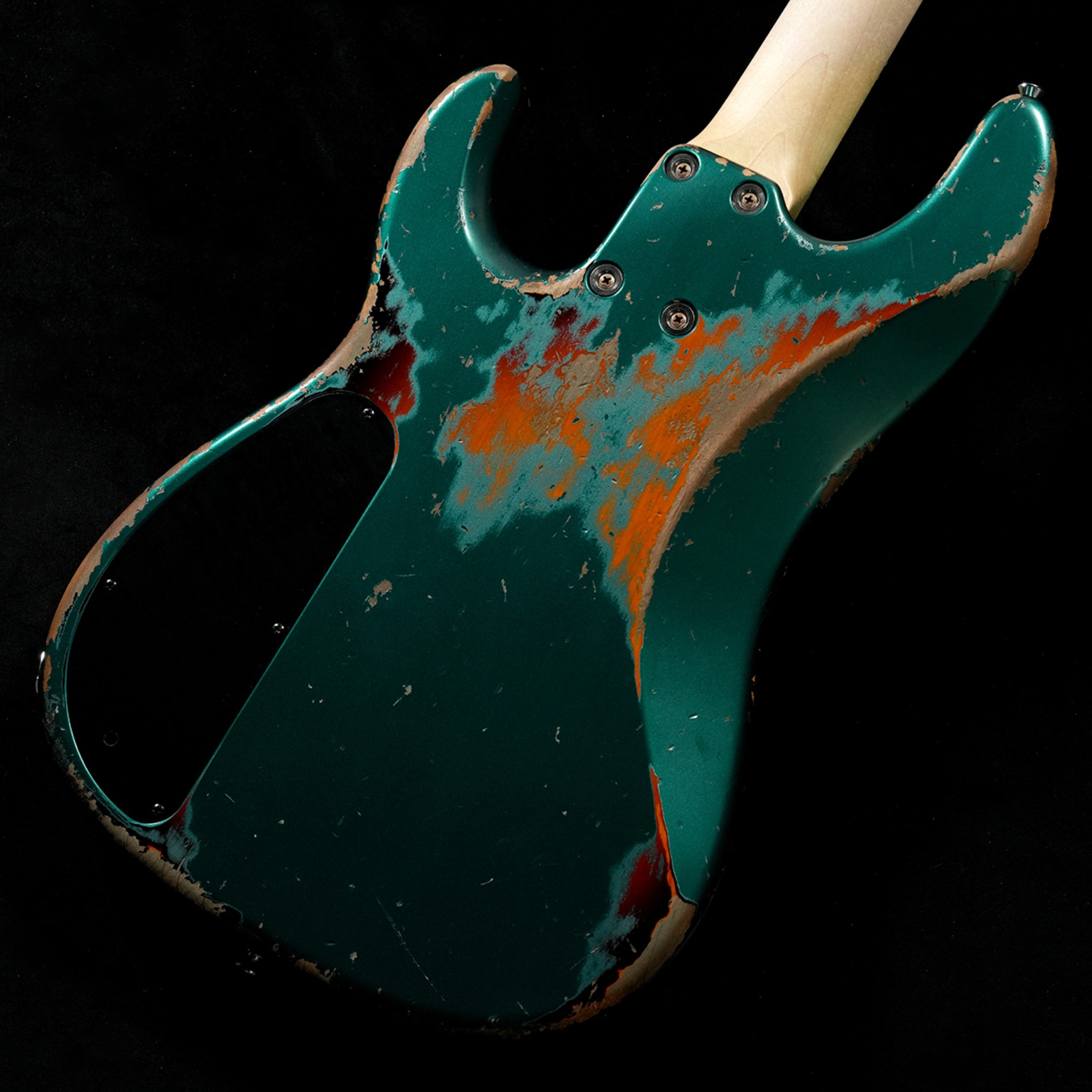 Xotic / XP-1T 4st Sherwood Green over 3Tone Burst Heavy Aged