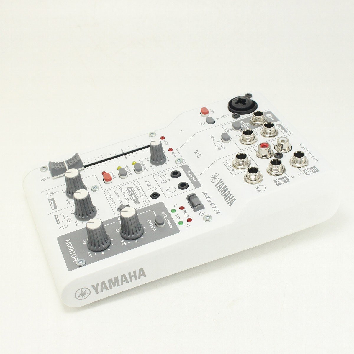 YAMAHA ヤマハ / AG03MK2 W (ホワイト) ライブストリーミング