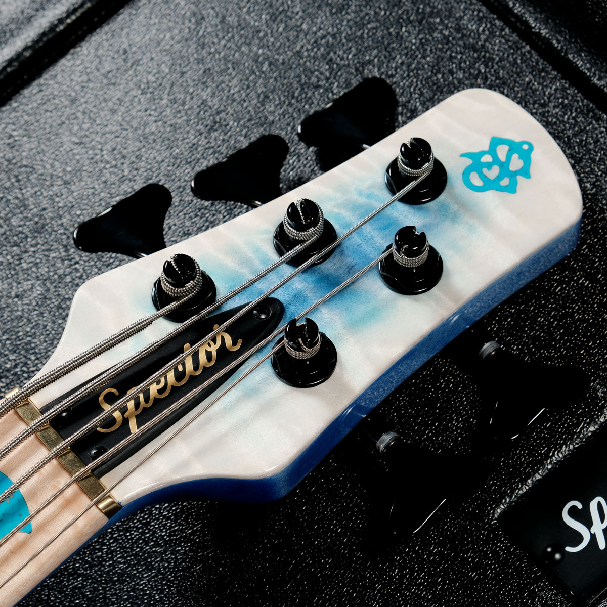 Spector / Custom Order NS-5 Quilted Maple Reverse Blue(重量