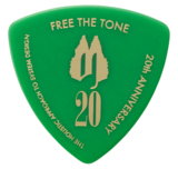 Free The Tone / 20th ANNIVERSARY Pick Green Gold10祻åȡۡڿŹ