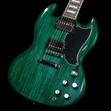 Gibson USA / Custom Color Series SG Standard 61 Stop Bar Translucent Teal S/N:214250116