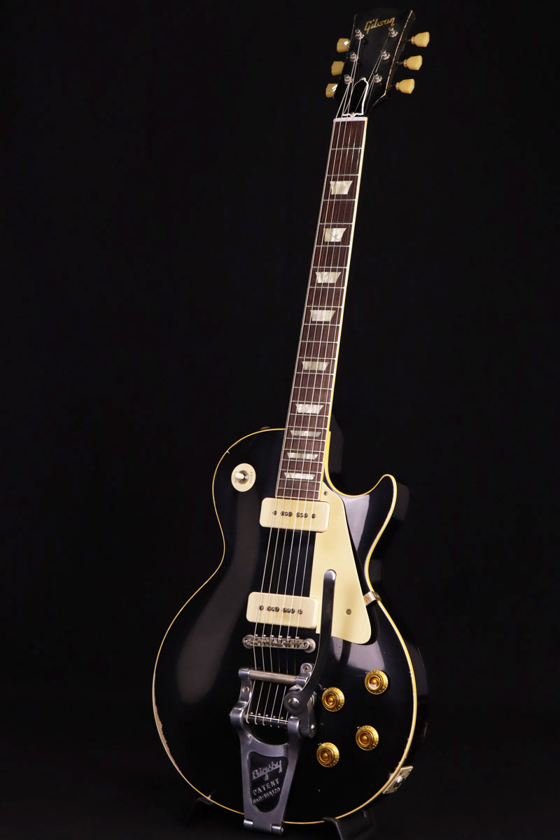 Gibson Custom Shop Murphy Lab 1956 Les Paul Standard w/Bigsby Heavy Aged All  Ebony ≪S/N:6 3151≫ 【心斎橋店】 イシバシ楽器