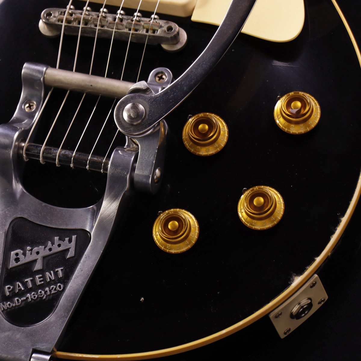 Gibson Custom Shop / Murphy Lab 1956 Les Paul Standard w/Bigsby Heavy Aged  All Ebony ≪S/N:6 3151≫ 【心斎橋店】 | イシバシ楽器