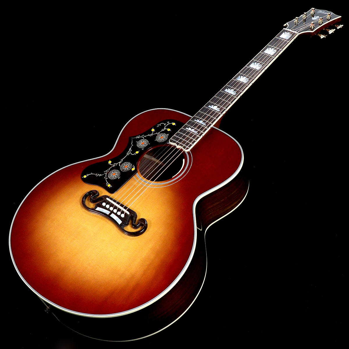Gibson sj200 レプリカ品　エレアコ仕様　アコースティックギター Gibson SJ-200 Standard RW Rosewood Burst アコースティック