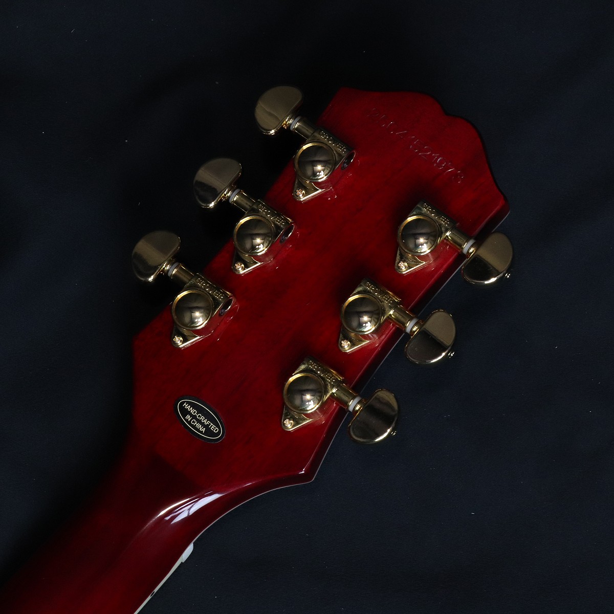 つみき　Epiphone Les Paul CUSTOM Fシリアル つみき様専用 Epiphone Les Paul CUSTOM Fシリアル - メルカリ