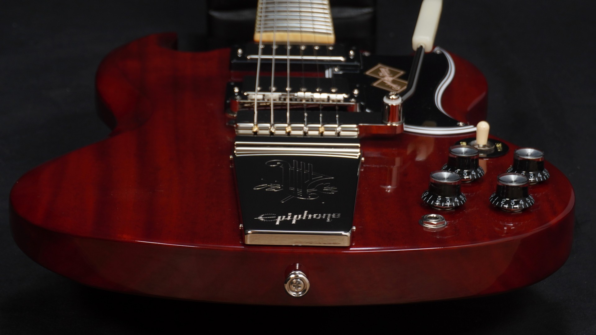美品　gibson maestro レッド　エレキギター maestro by Gibson マエストロバイギブソン レスポール