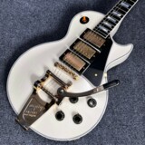 Gibson Custom Shop / Murphy Lab 1957 Les Paul Custom Reissue 3PU w/Bigsby Ultra Light Aged Polaris WhiteS/N 7 4857