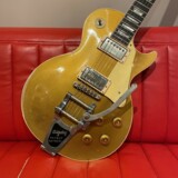 Gibson Custom Shop / Murphy Lab 1957 Les Paul Standard w/Bigsby Heavy Aged Gold Top Dark BackS/N 7 4842