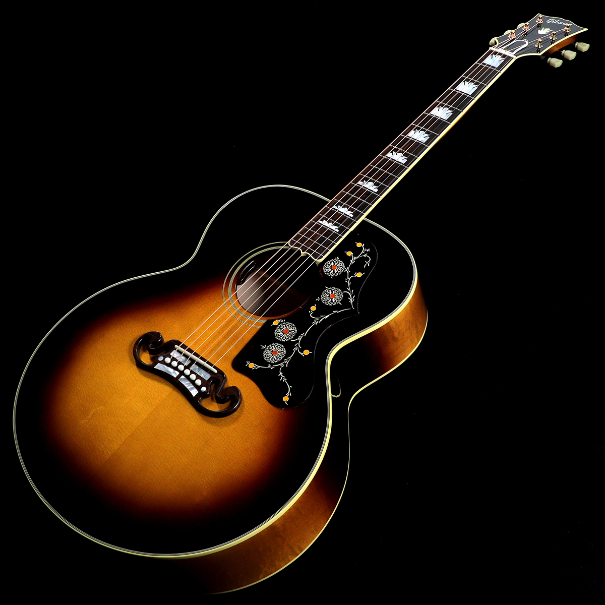 Gibson sj200 レプリカ品　エレアコ仕様　アコースティックギター 新品/限定】 Gibson SJ-200 Bob Dylan Autographed Collector's
