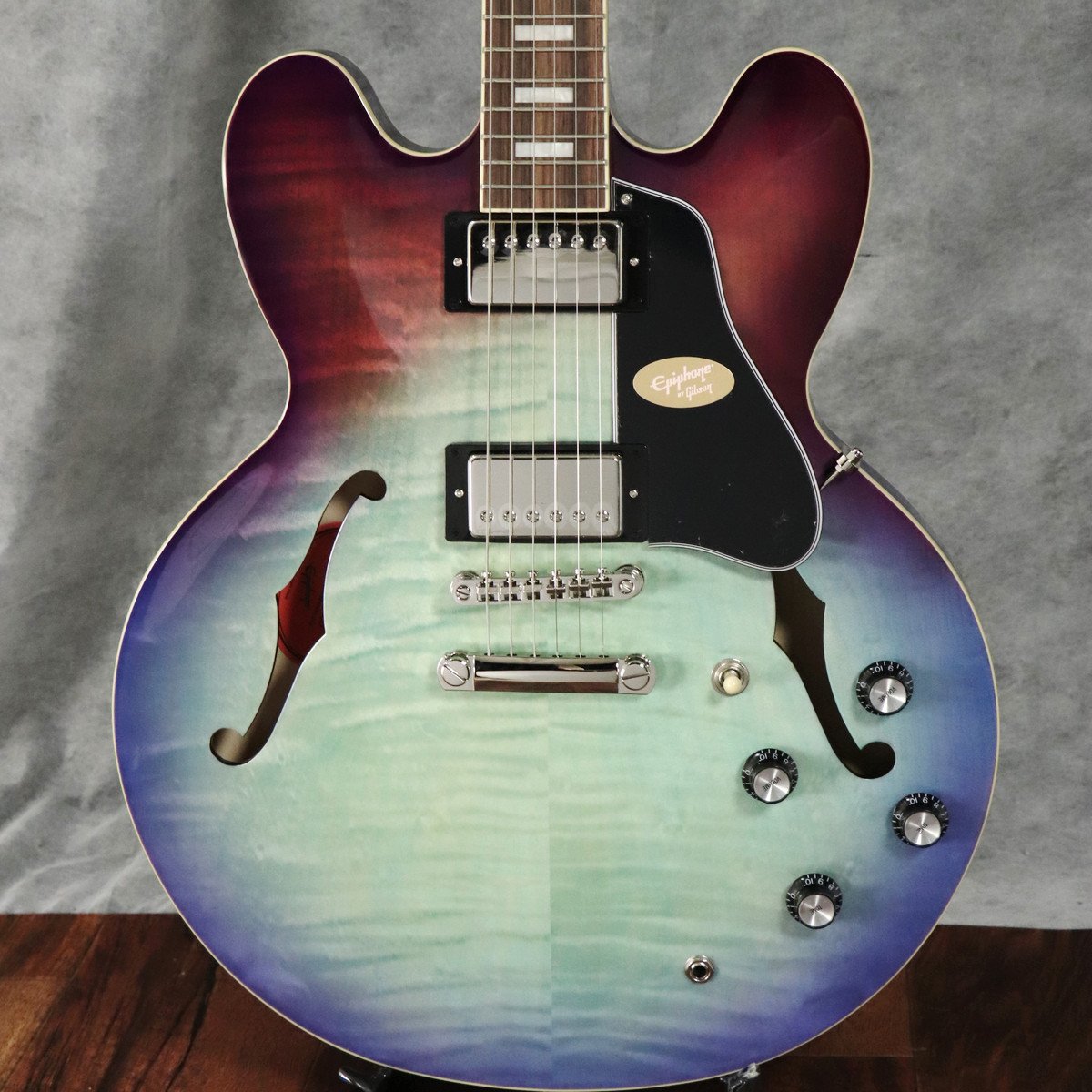 Epiphone / Inspired by Gibson ES-335 Figured Blueberry Burst