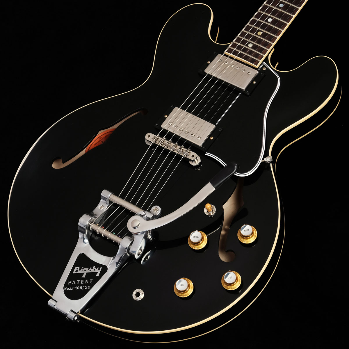 Gibson Custom Shop / Japan Limited Run 1961 ES-335 Reissue w/Bigsby VOS  Ebony 【S/N 100763】 【値下げ】【12/7値下げ】【チョイキズ特価】【渋谷店】