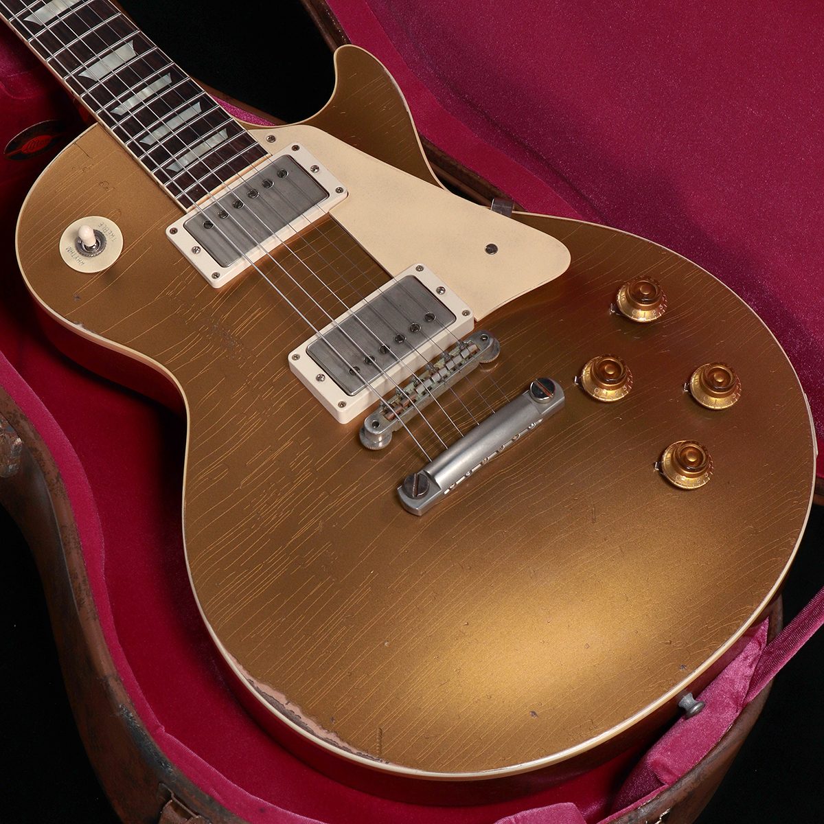 Gibson Custom Shop   Murphy Lab 1957 Les Paul Standard Ultra Heavy Aged Double Gold(S N 73595)(渋谷店) - 11