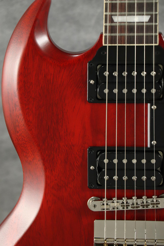 デポー Gibson USA   SG Standard 61 Maestro Vibrola Faded Vintage Cherry  (S N 231320043)(梅田店)