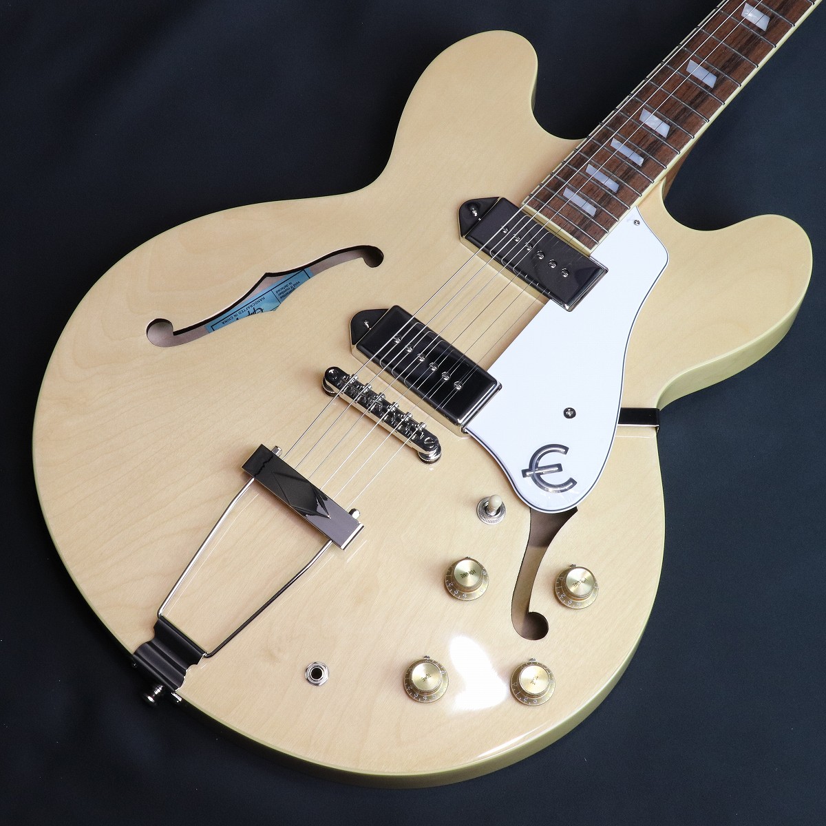 超美品 Epiphone Casino Natural カジノ ナチュラル Epiphone Casino Natural エレキギター フルアコ カジノ