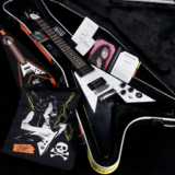 Gibson Custom Shop / Kirk Hammett 1979 Flying V Ebony Murphy Lab Replica Aged(:2.95kg)S/N:KH020ۡڽëŹۡ1/24ͲۡͲ