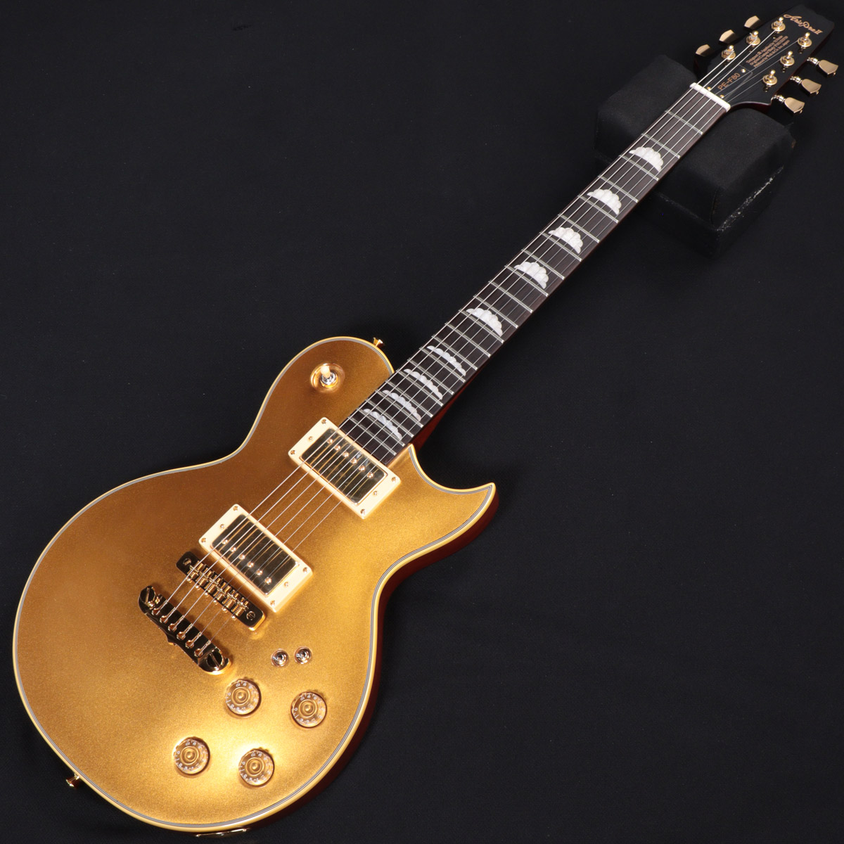 Aria pro II PE Gold Top limited アリア PE-F80 Gold Top - Aria Guitars - Electric, Acoustic