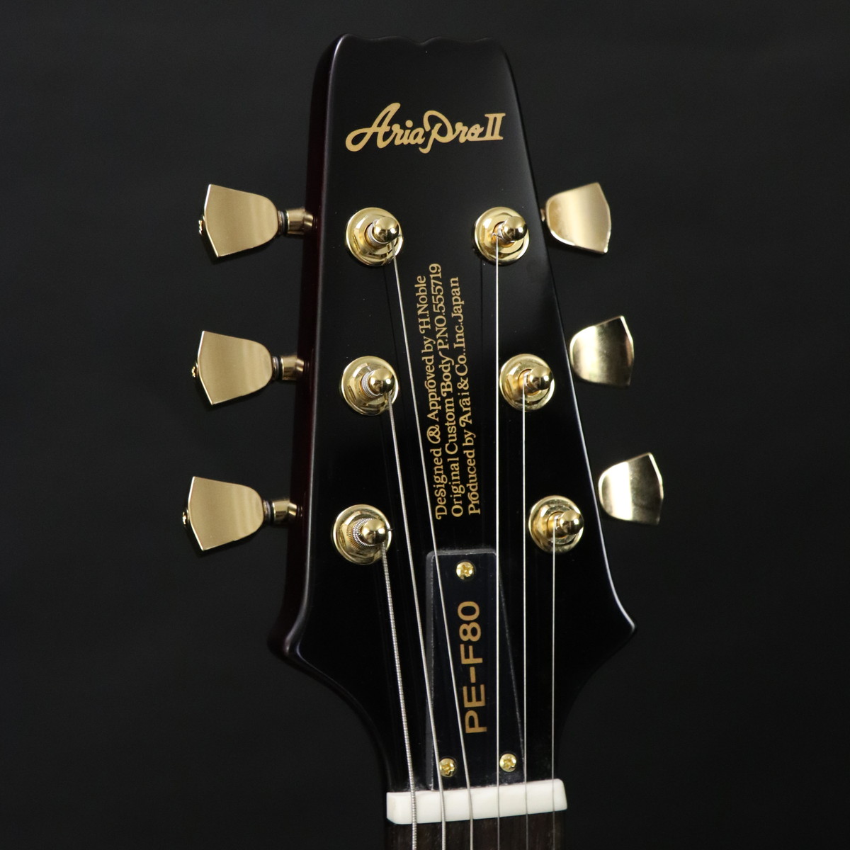Aria Pro II / PE-F80 LTD (Limited) Goldtop 【SN 1025040339