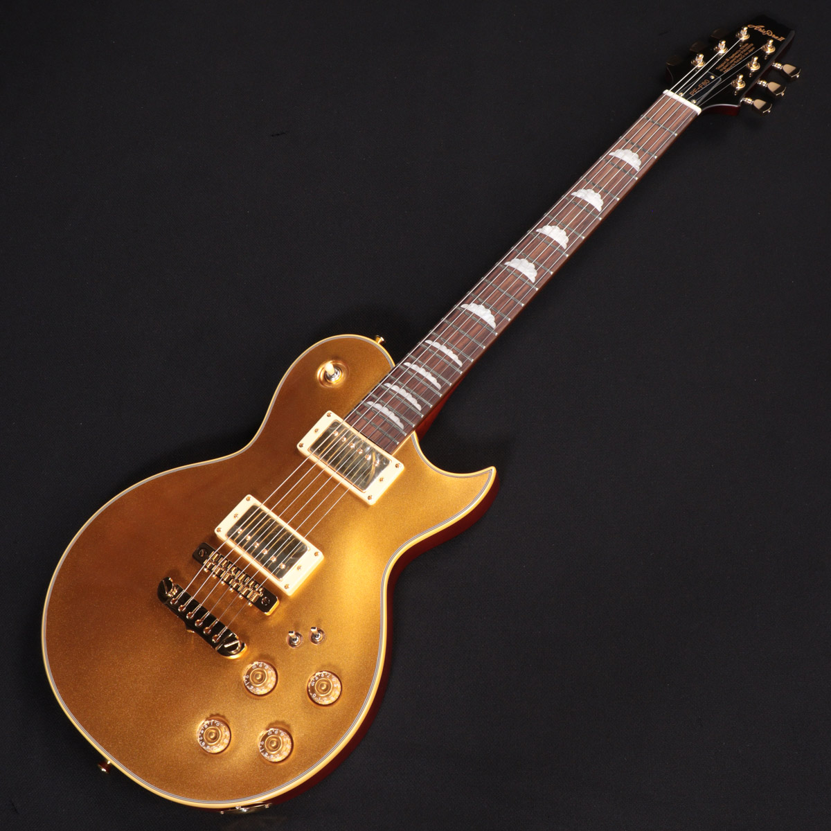 Aria pro II PE Gold Top limited アリア PE-F80 Gold Top - Aria Guitars - Electric, Acoustic
