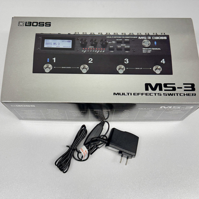 MS-3 MULTI EFFECTS SWITLHER 美品中古 BOSS - BOSS MS-3 Multi Effects Switcher (中古美品)の通販 by