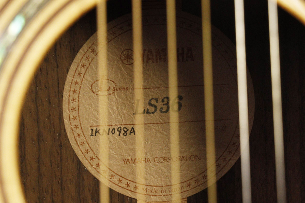 YAMAHA / LS36 ARE Natural ≪S/N:IKN098A≫ 【心斎橋店