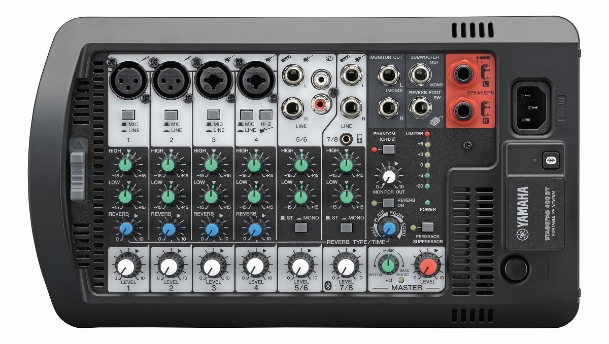 YAMAHA / STAGEPAS 400BT ミニスピーカースタンドセット【お