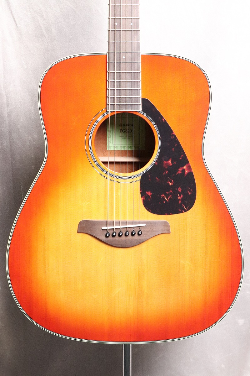 Yamaha Fg0 Ab オータムバースト アコースティックギター フォークギター 消音できるサウンドホールカバー付き イシバシ楽器