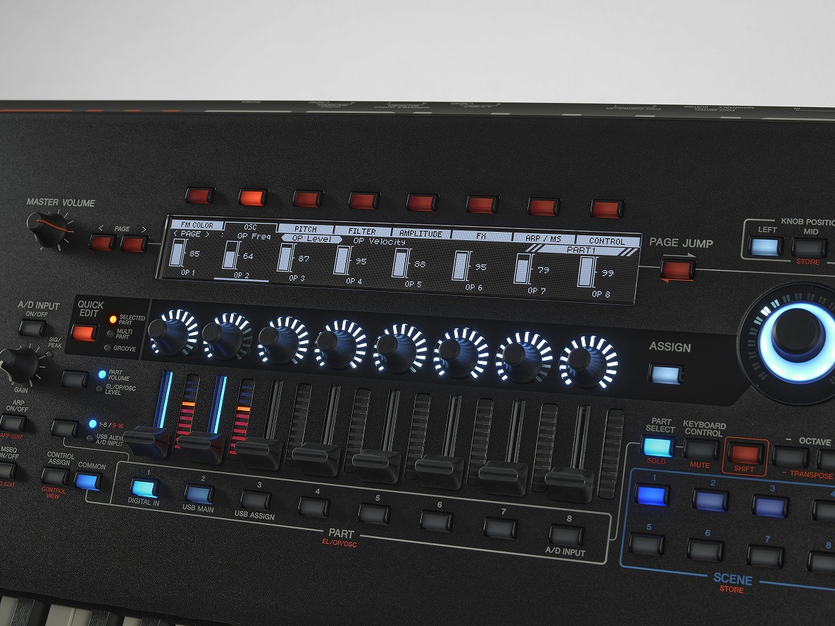 MONTAGE M7 76-Key Synthesizer - Yamaha USA