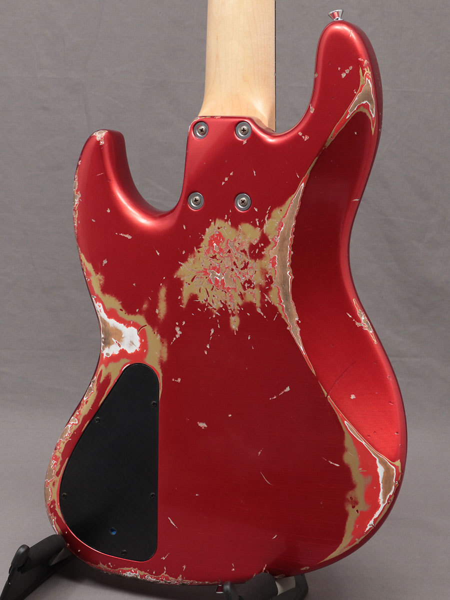 Xotic / XJ-1T 5st Candy Apple Red over Fiesta Red Heavy Aged Xotic / XJ-1T 5st Candy Apple Red over Fiesta Red Heavy Aged