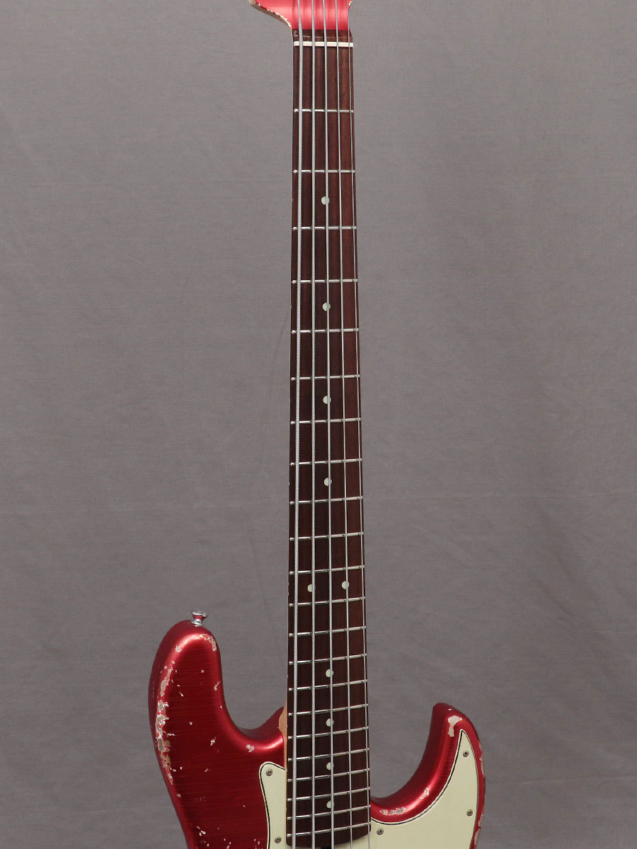 Xotic / XJ-1T 5st Candy Apple Red over Fiesta Red Heavy Aged