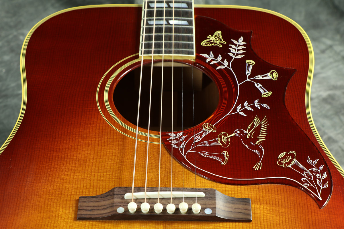 Gibson / 1960 Hummingbird Fixed Bridge Heritage Cherry