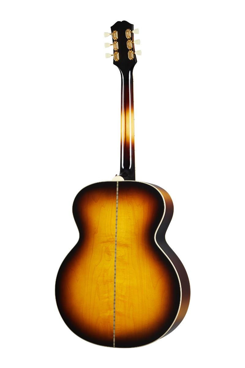 Epiphone EJ-200/BK アコースティックギター Epiphone EJ-200 Coupe VintageSunburst <エピフォン>｜平野楽器
