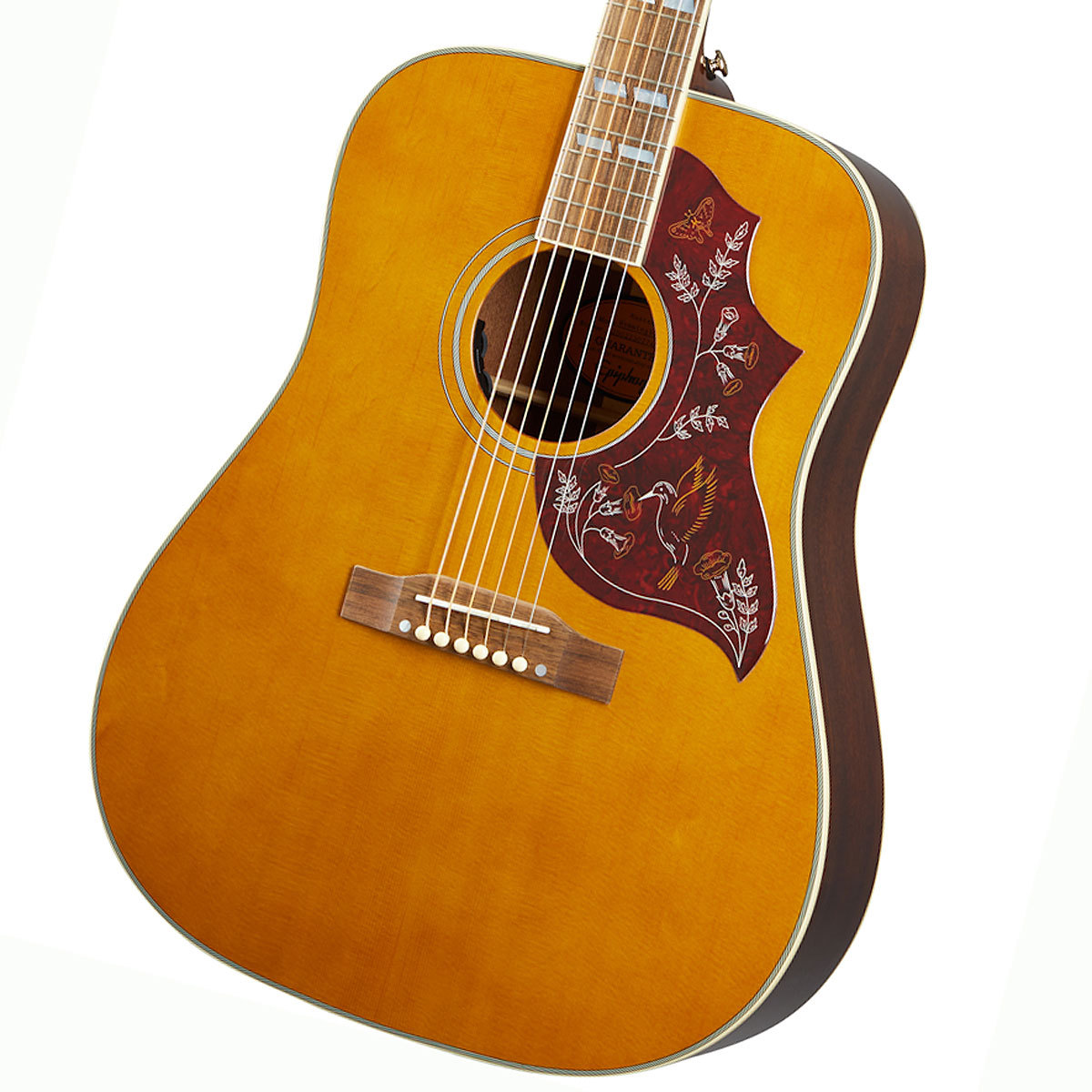 Epiphone / Inspired by Gibson Masterbilt Hummingbird Aged Antique Natural  Gloss [2NDアウトレット特価] エピフォン アコギ