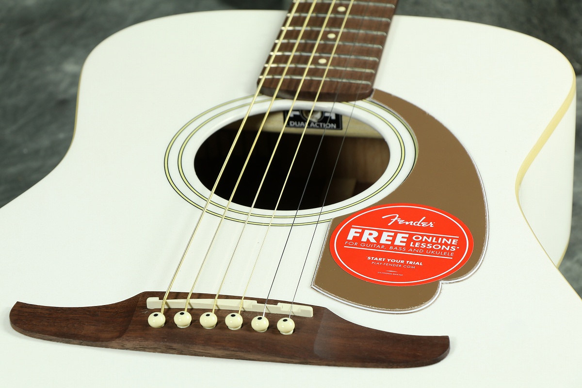 FENDER MALIBU PLAYER ARCTIC GOLD エレアコ Fender Arctic Gold Malibu Player Acoustic Guitar – Twin Town