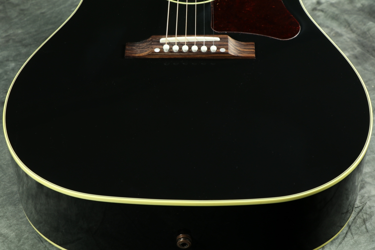 格安！ ブラックJ-45タイプ エレアコ G社ロゴシール２枚付 Gibson 60's J-45 Original Ebony Black S/N 20794022 - YouTube