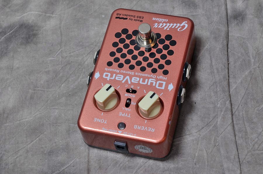 EBS DynaVerb Studio Edition ベース用リバーブ EBS DynaVerb Studio Edition リバーブ ダイナバーブ : 楽器店