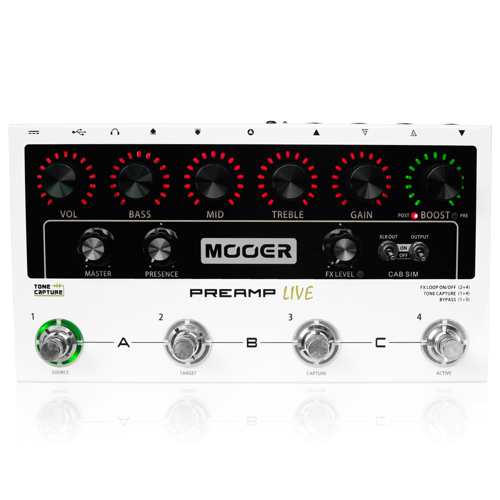 Mooer / Preamp Live プリアンプ・マルチドライブペダル | イシバシ