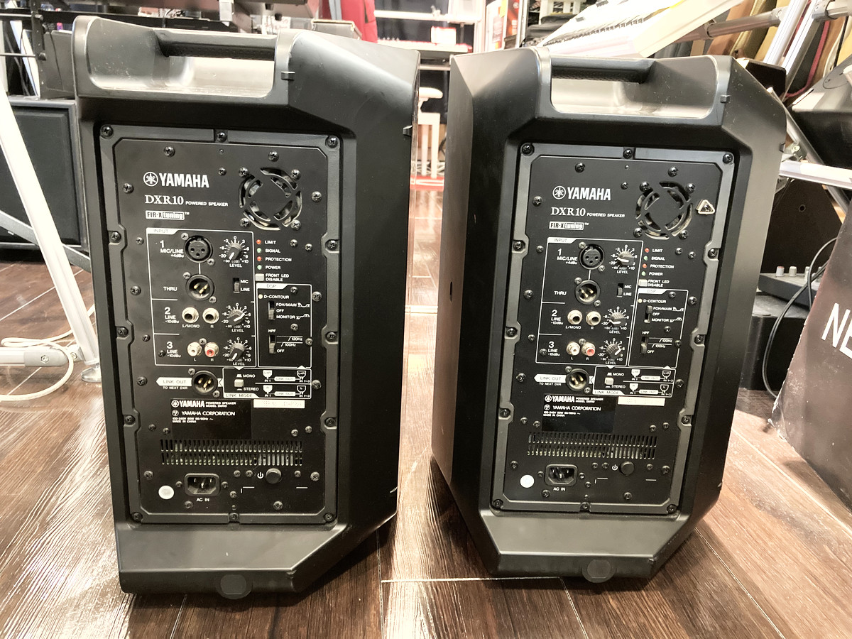 YAMAHA DXR10 スピーカー 2台セット YAMAHA DXR10 スピーカー 2台セット YAMAHA ヤマハ / DXR10