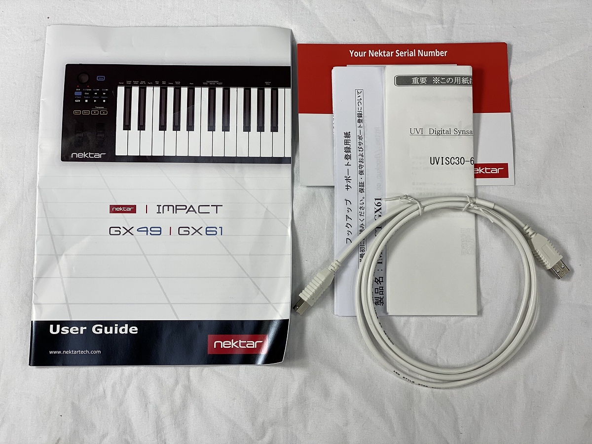 Nektar 61鍵 MIDIキーボード Amazon | Nektar SE61 61キー フルサイズ ベロシティセンシブ