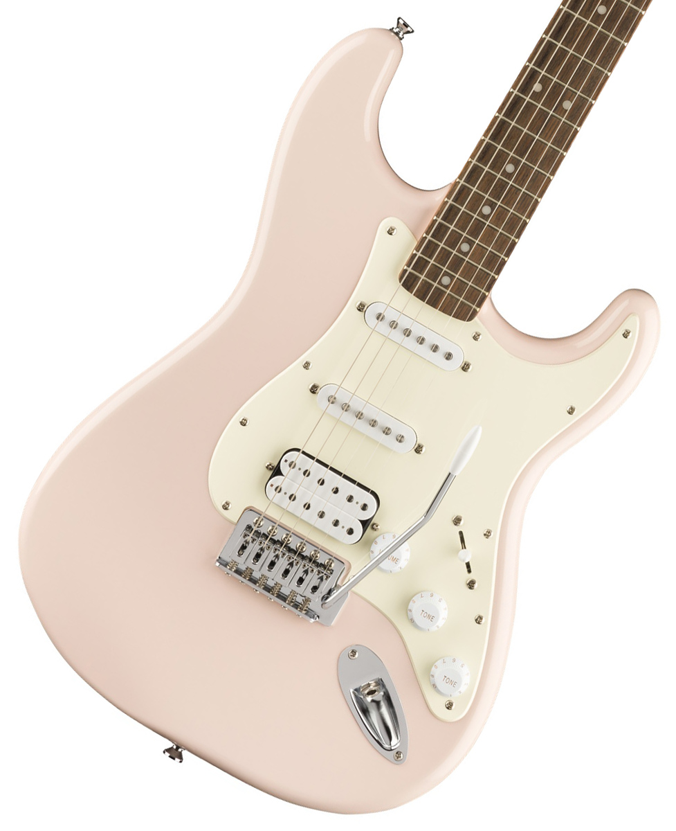 Squier / Bullet Stratocaster HSS Laurel Fingerboard Shell Pink