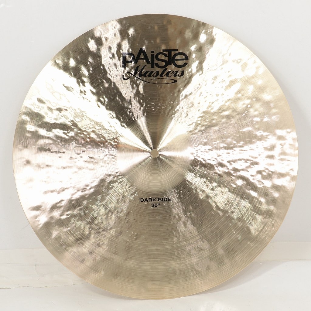 【美品】 Paiste パイステ シンバル Masters Dark Crash Ride 20″ www.signimage.com