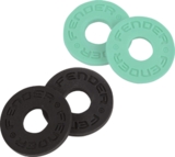 Fender / Strap Blocks 4-Pack Black (2) and Surf Green (2) [ò]