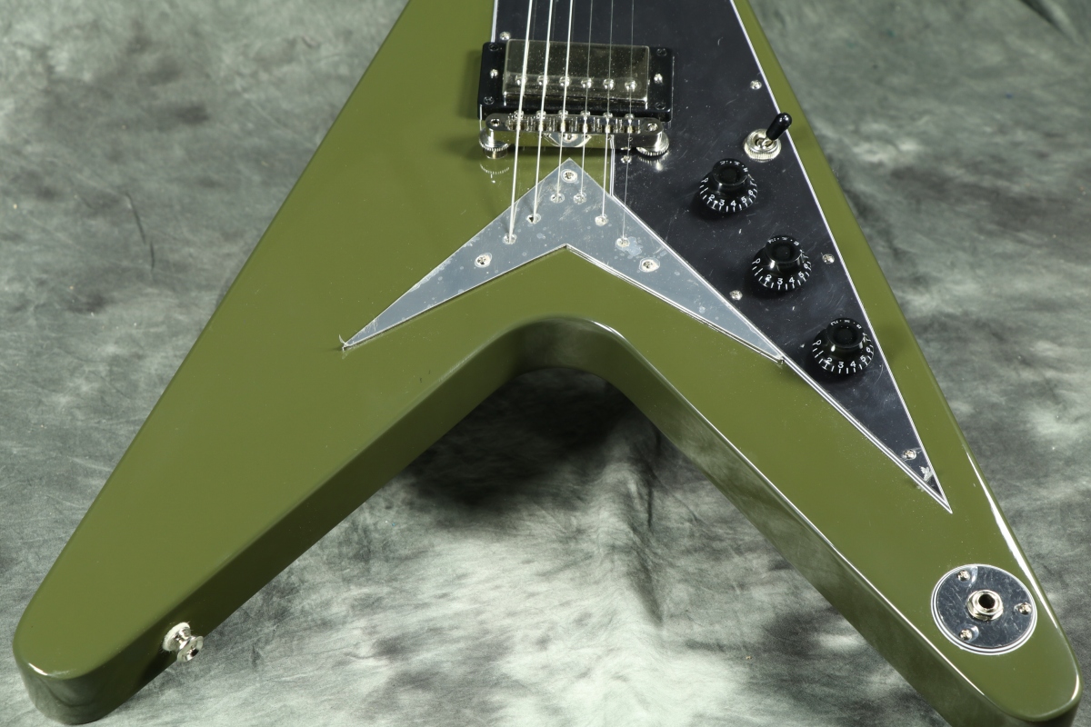 Epiphone / Inspired by Gibson Flying V Olive Drab Gloss [SN 