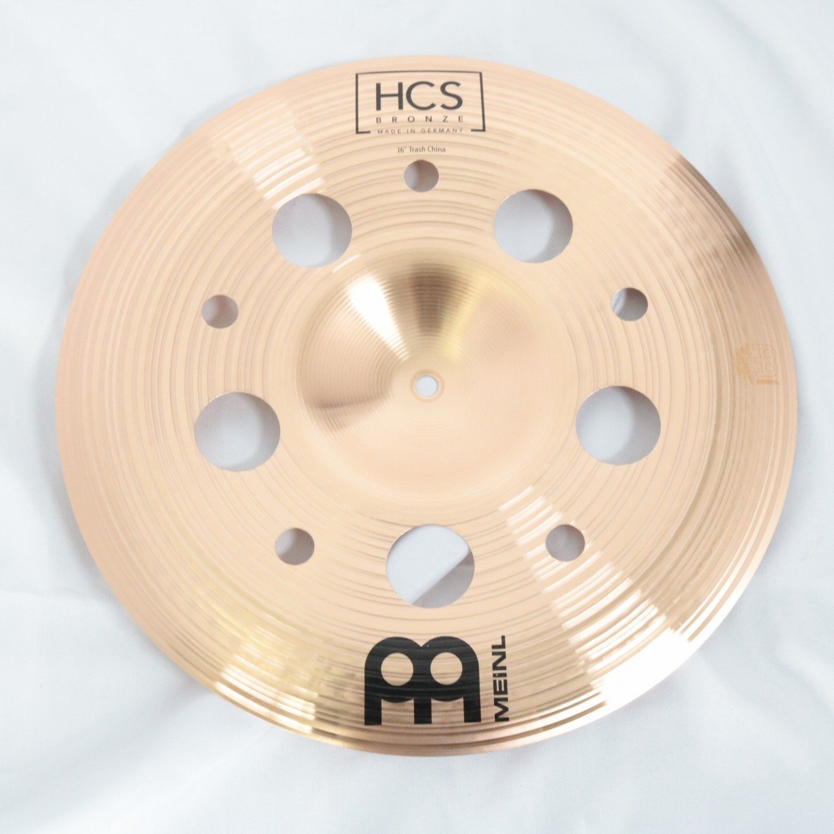 MEINL / HCS BRONZE Trash Chinas 16インチ HCSB16TRCH 穴開きチャイナシンバル《1点限り特価・正規品/保証付き》  | イシバシ楽器